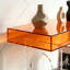 Console moderne avec tablette en acrylique transparent-93742006