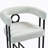 Hold Bar Stools Set of 2, Modern Bar Stool with Back, Metal Frames, Upholstered Bar Stools for Kitchen Island, Pub, Club-2129382078-2129382075