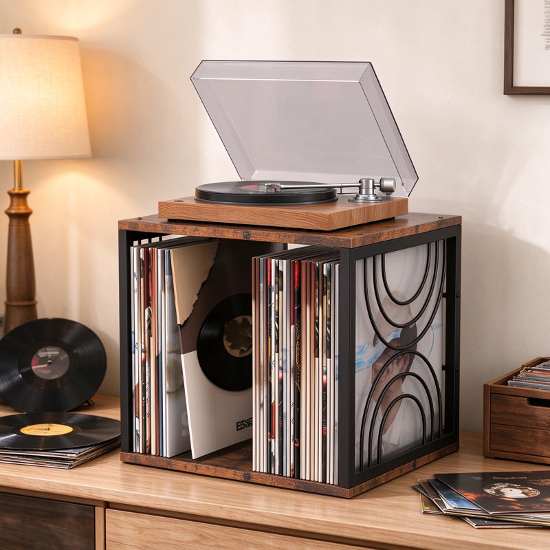 14.02 " H Media Shelves