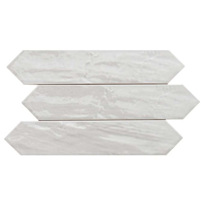 Talavera Picket 2.6" x 13" Handmolded Look Ceramic Wall Tile