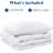 All Season Comforter Set Down Alternative Comforter With Pillowcase  Lightweight -500786948-500786945