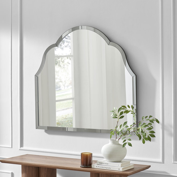 Weippe Glass Arch Mirror