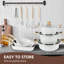 14-Piece Non-Stick Aluminium Cookware Set