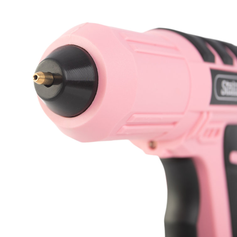 Stalwart 4V Cordless Glue Gun Kit, Pink 75-PT2011