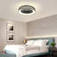 Ventilateur de plafond 18,5 po avec lumières DEL Sciotodale