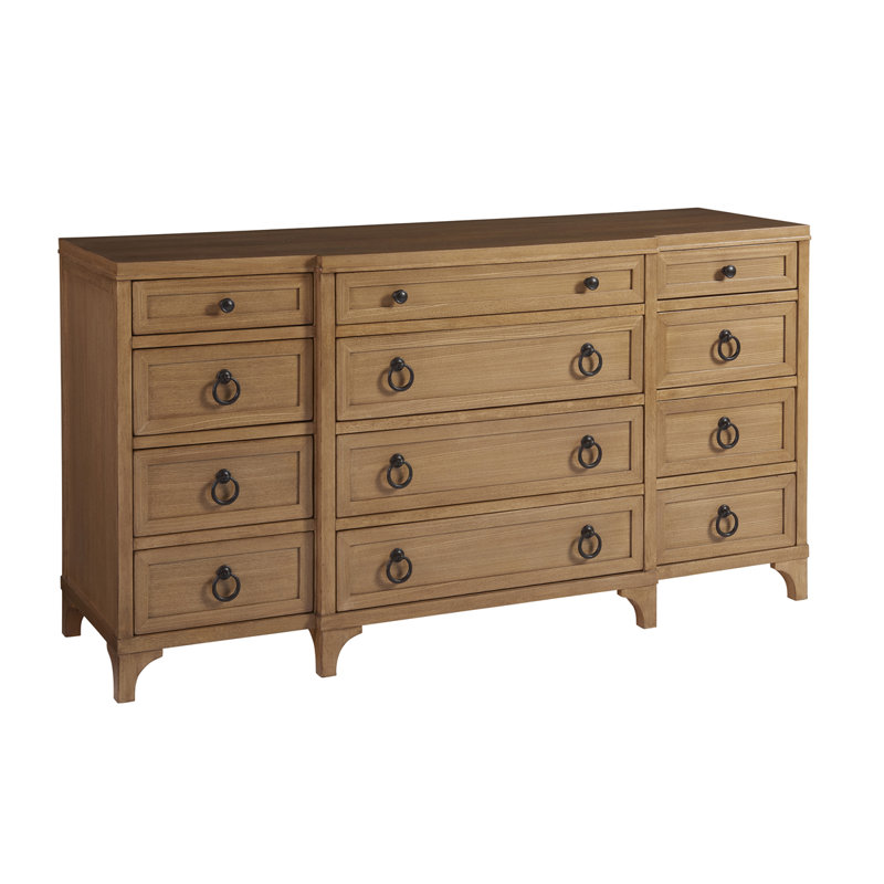 Newport 12 - Drawer Solid Wood Dresser