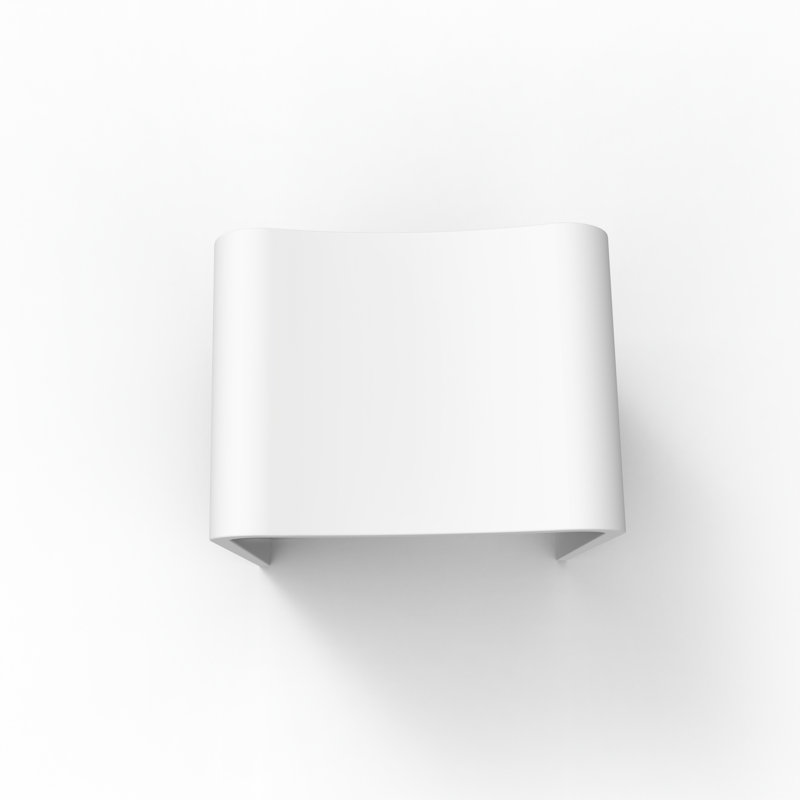 15.7'' Solid Surface Shower Bench Stool, Matte White