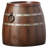 French Wine Barrel Side Table