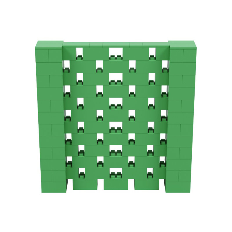 Ensemble mural Everblock, Vert, H 72 po x l 72 po x P 12 po