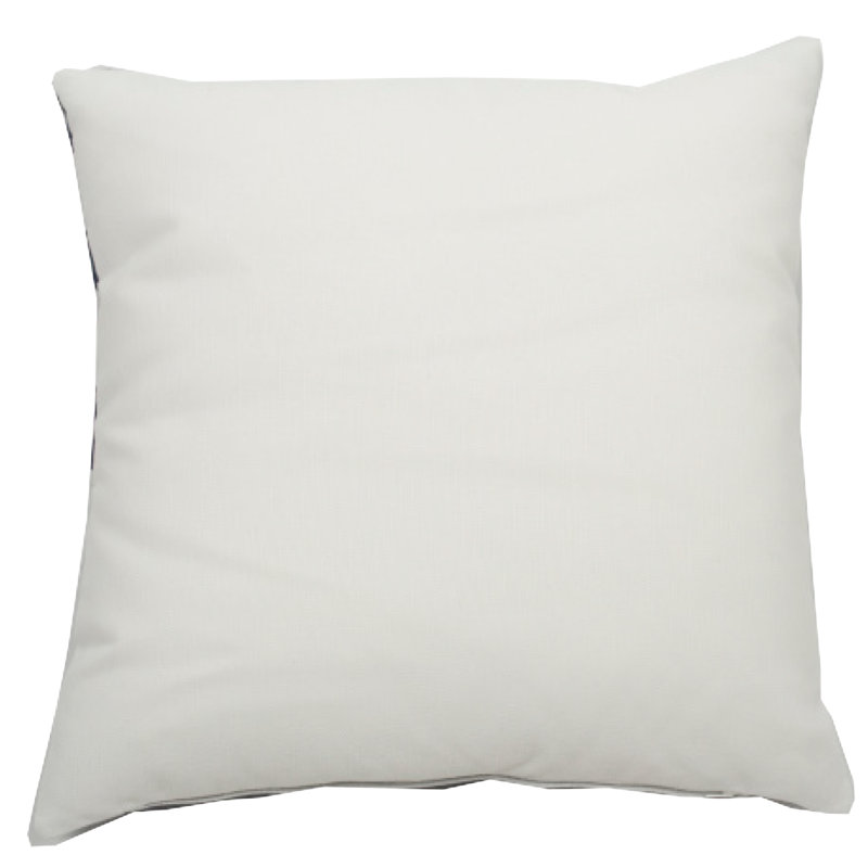 Halo Indoor/Outdoor Throw Pillow Cover & Insert, Indigo, 20" x 20"