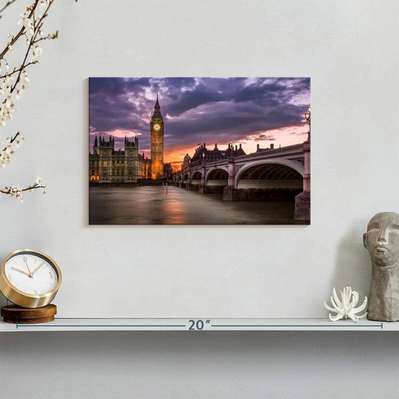 Nicci Westminster Dusk, 8" H x 12" W