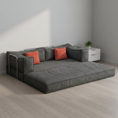 Convertible 78.8-inch Modular Sofa