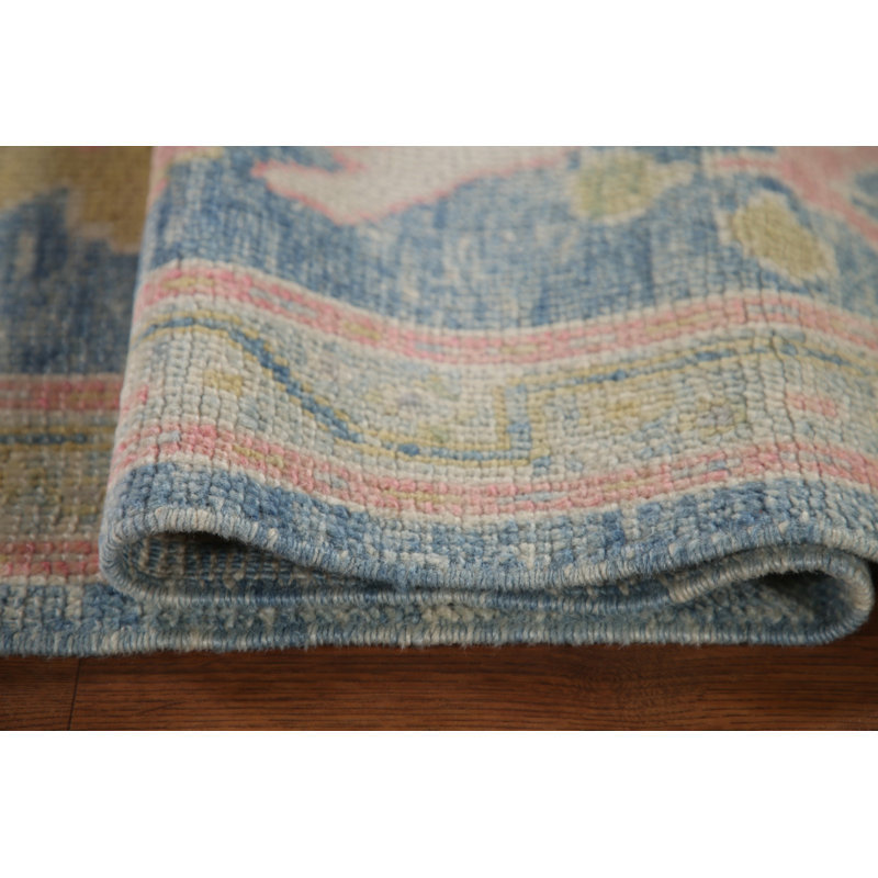 Tapis turc à motif végétal Oushak 13