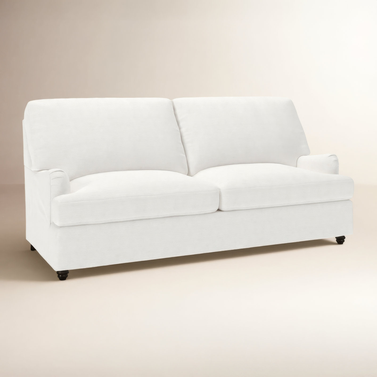 Walters 82'' Sofa, Nomad Snow Crypton® Chenille