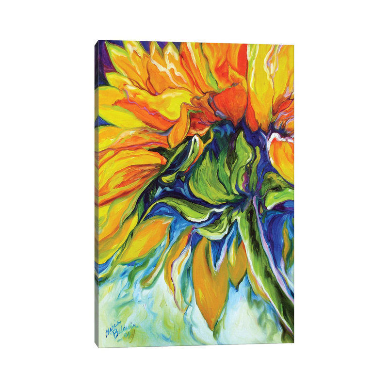 Sunflower In July by Marcia Baldwin - Wrapped Canvas Print, 66.04 cm H x 45.72 cm W x 3.175 cm D