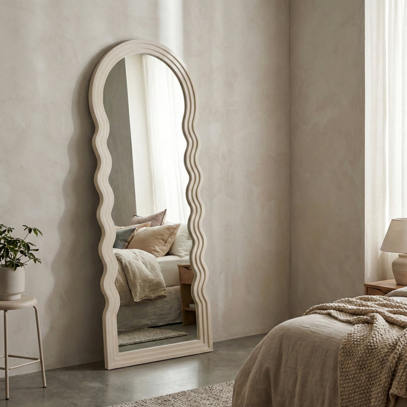 Miroir mural Modern Modern, Blanc