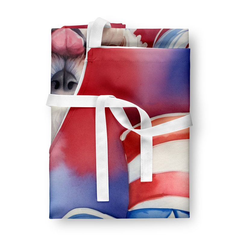 Patriotic American Apron, Maltese