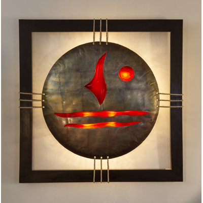 Holman Abstract Wall Decor on Metal