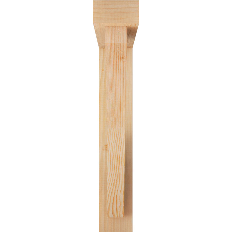 Support pour scie rugueuse avec support décalé, l 4 po x P 24 po x H 24 po, sapin Douglas, 24 x 24
