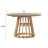 Johnesha 47.5" Pedestal Dining Table-91951235