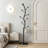 Freestanding Coat Rack With 6 Coat Hooks For Hanging Coats, Sturdy Metal Tree Branch Coat Rack With Stable Round Base