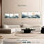 «Mountain Waves On Mountainscape», ensemble de 3 pièces sur toile par Jennifer T-93060736