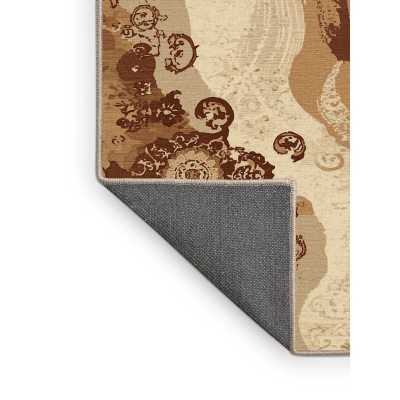 Tapis oriental doux et moelleux en brun Défini Classic, 3 X 5