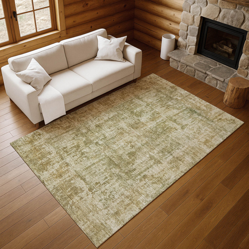 Premium Machine Washable Marasco AMF1627 Modern Rug, Rectangle 10' x 14'