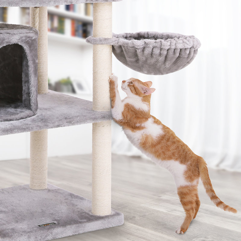 152cm H Cat Tree, Light Grey