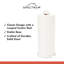  Porte-serviettes Euro blanc mat