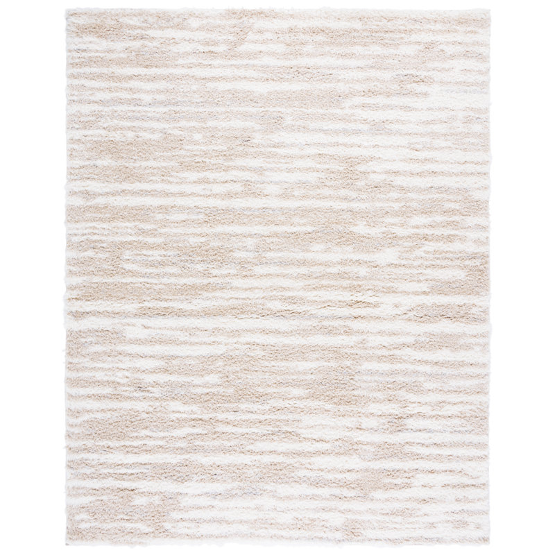Aneta Performance Abstract Rug, Square 6'7"
