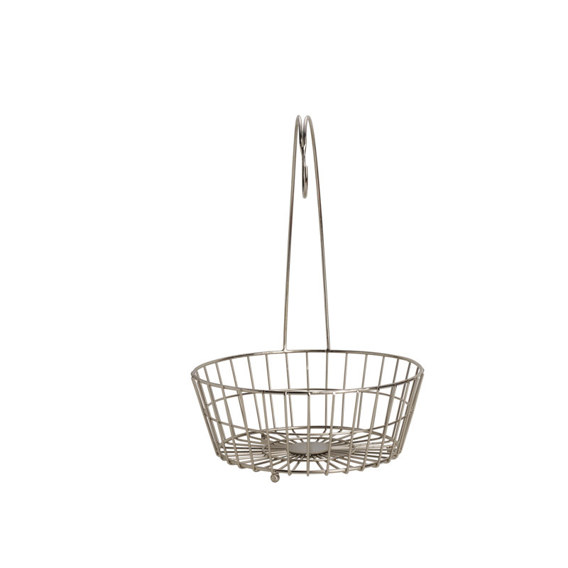 Mikasa Gourmet Basics Geneva Basket With Banana Hook, Gray