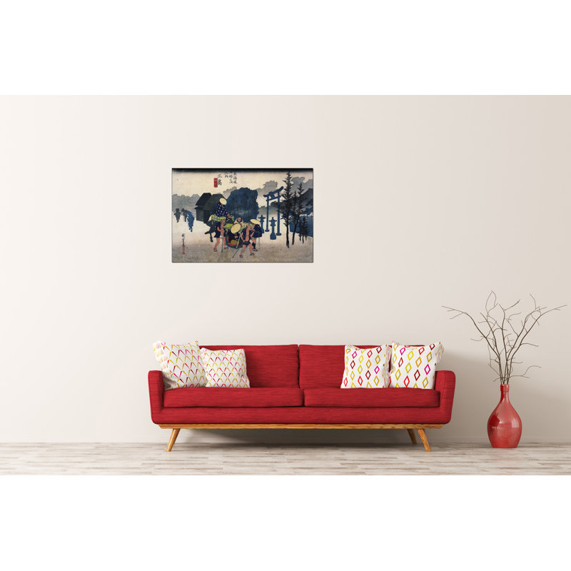 Hiroshige Utagawa - Wrapped Canvas Print