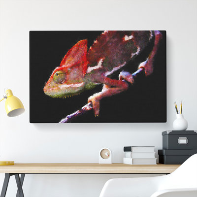 Chameleon Lizard Vol.2 - Wrapped Canvas