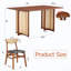 Ensemble de salle à manger rectangulaire Daquin L 59 po x l 35,4 po-2066529778-2066529779-2066529789