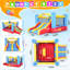 Jeu gonflable avec double glissoire