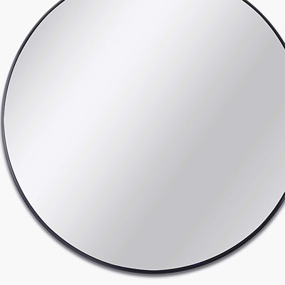 36 Inch Gold Metal Framed Round Bathrrom Mirror for Wall