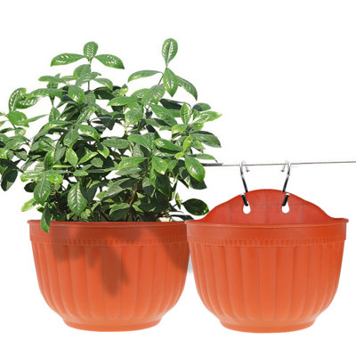  Ensemble de 4 pots de fleurs muraux décoratifs pour petites fleurs fraîches et plantes de 8,1 pouces