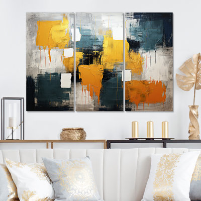 Chinua sur toile, reproduction de 3 pièces