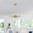 6 - Light Dimmable Sputnik Sphere Chandelier