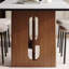 Table de salle à manger rectangulaire de style simple-839157405-839157406