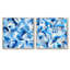 Corlee - Ensemble de 2 collages carrés à formes abstraites-101858878-101858880