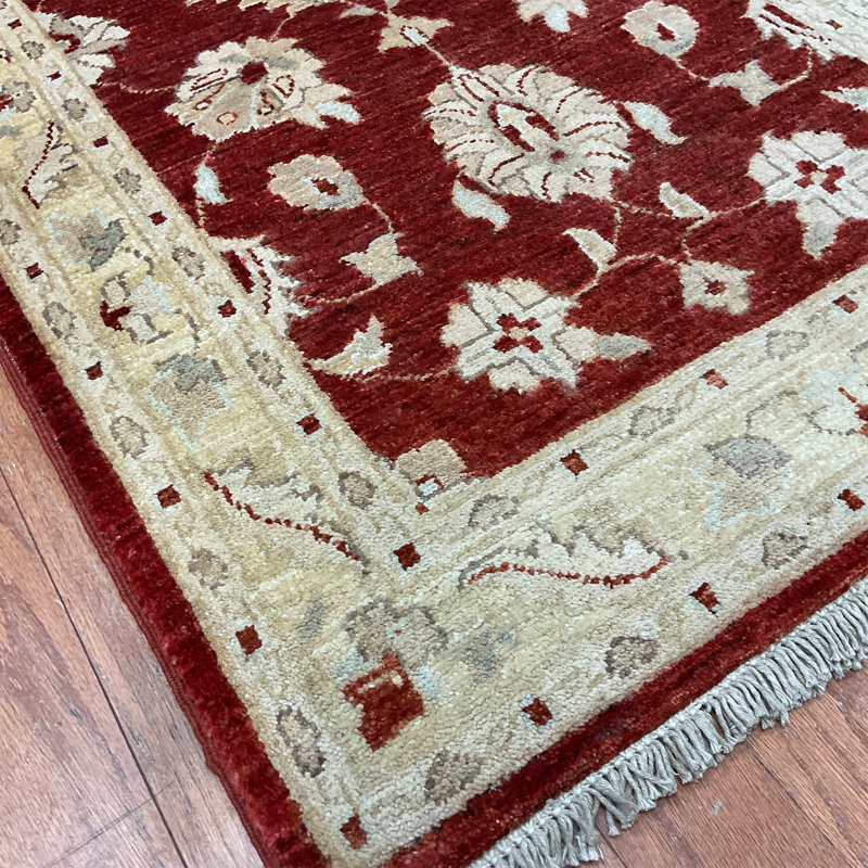  Handmade Oushak Wool Runner