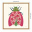 «Blooming Beetle II» par Yvette St. Amant, reproduction d'art sur toile encadrée-101125813