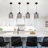 Yadah 1 - Light 6.29" Wide Cylinder Pendant with Glass Shade for Kitchen Island-95385545-95385544