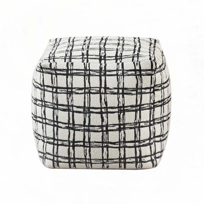 Pouf Upholstery Modern Ottoman