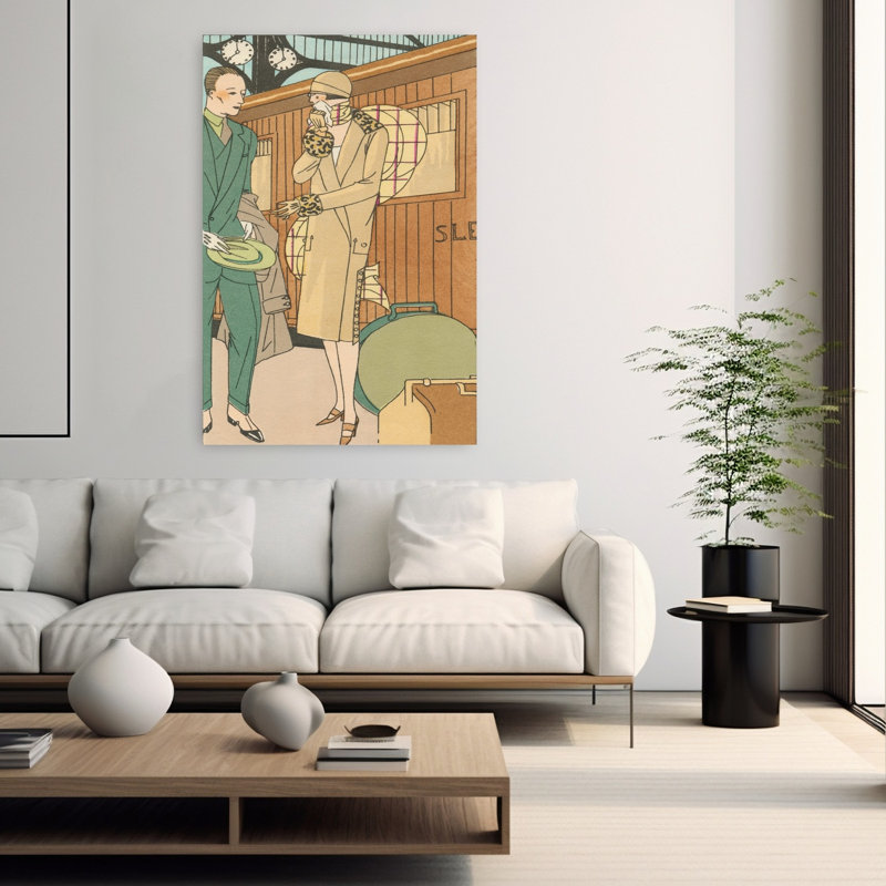 Art mural rétro Art Gout Beaute IV, H 60 po x l 40 po