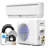 Balconera 12000 BTU Ductless Mini Split Air Conditioner For 750 Square Feet With Remote & Smart Control-220V