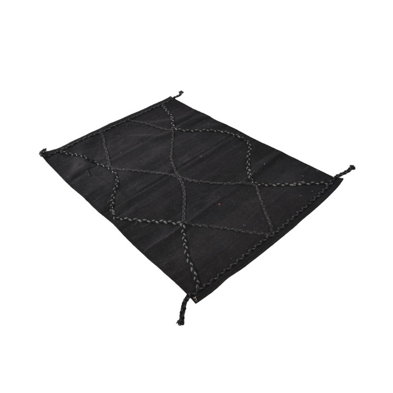 Tapis noir Newsom