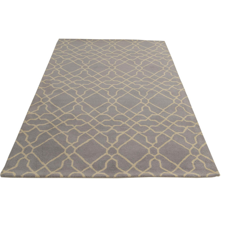 Tapis gris clair Myrick